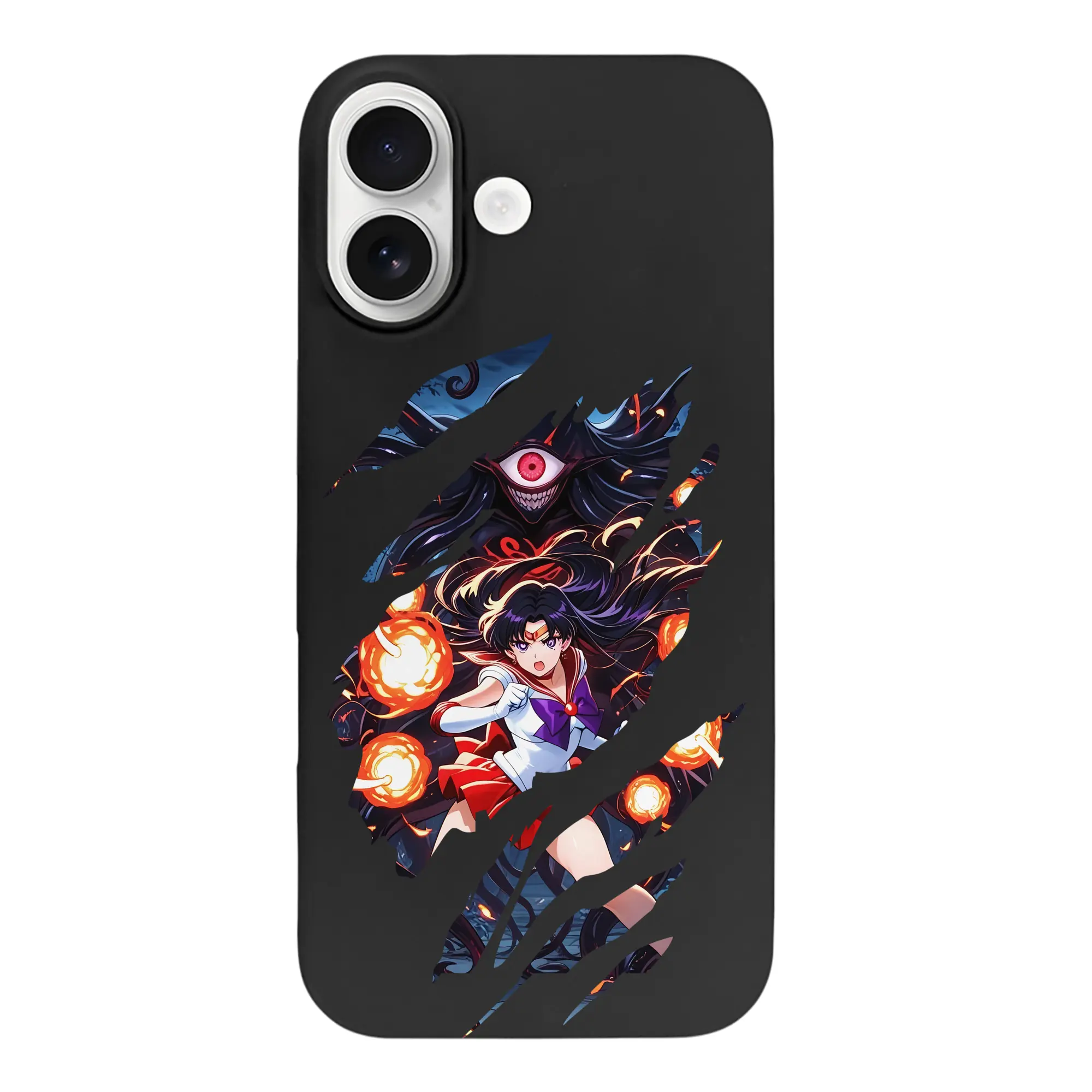 美少女戦士セーラームーン グッズ 火野 レイ - iPhone 17 シリーズ シリコンケース 薄型 耐衝撃 指紋防止 ソフトタッチカバー 精密フィット 傷防止 保護ケース iPhone 17/17 Air/17 Pro/17 Pro Max 対応